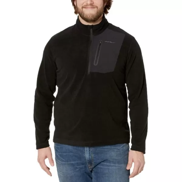 Eddie Bauer Mens Cloud Layer Pro 14Zip PulloverMen Black