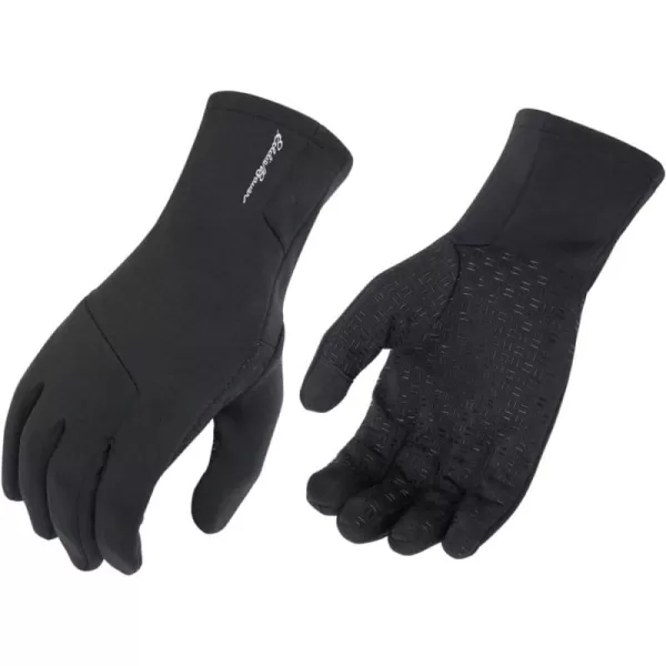 Eddie Bauer Mens Cold Weather Performance Glove Liners Multiple Sizes Multiple ColorsTrainer Black