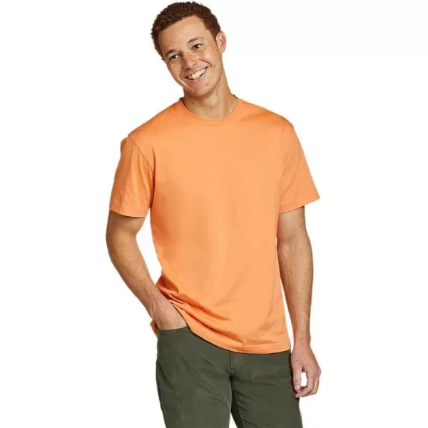 Eddie Bauer Mens Faux ShearlingLined Thermal ShirtTangelo