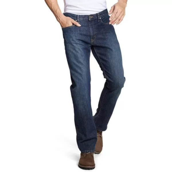 Eddie Bauer Mens Field Flex Straight JeansRiver Rock