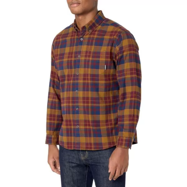 Eddie Bauer Mens FlannelAntique Gold