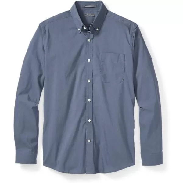 Eddie Bauer Mens Getaway Flex LongSleeve ShirtNavy