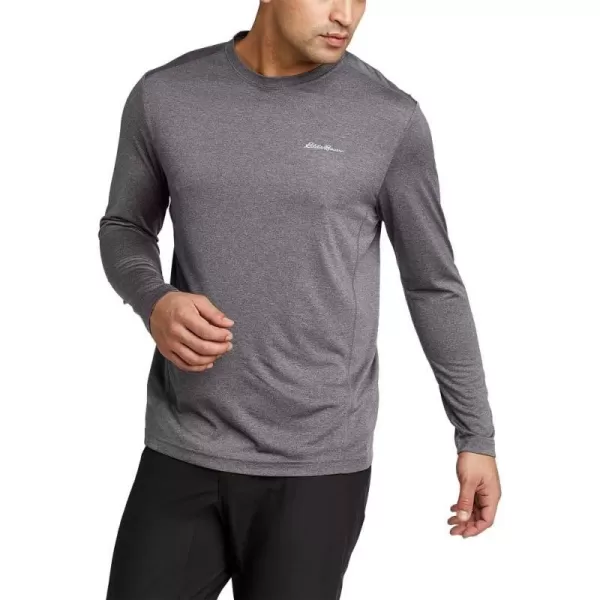 Eddie Bauer Mens HYOH LongSleeve CrewMed Htr Gray