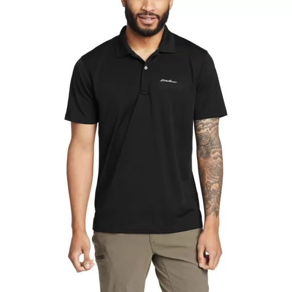 Eddie Bauer Mens HYOH Pro Polo ShirtBlack