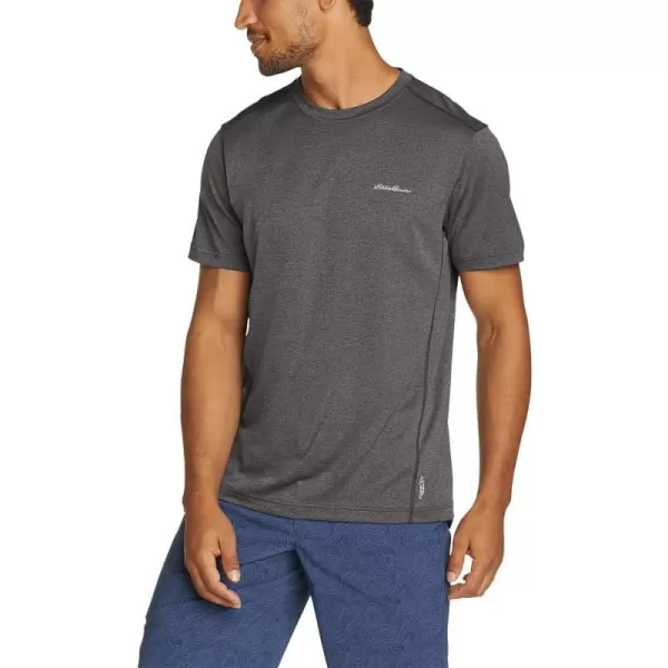 Eddie Bauer Mens HYOH ShortSleeve TShirtMed Htr Gray