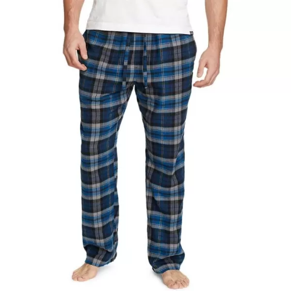 Eddie Bauer Mens Hybernator Flannel Sleep PantsDusty Blue