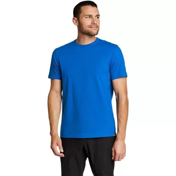 Eddie Bauer Mens Legend Wash Pro ShortSleeve TShirt  ClassicSapphire