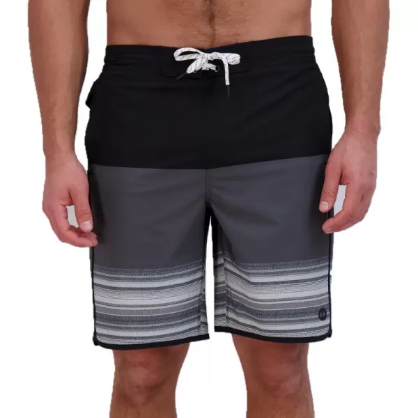 Eddie Bauer Mens SPF 50 EBoard Swim TrunksBlack