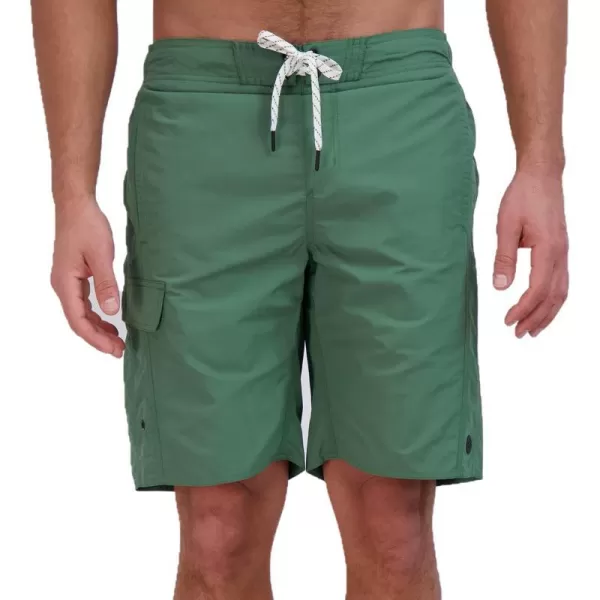 Eddie Bauer Mens SPF 50 EBoard Swim TrunksIrish Green