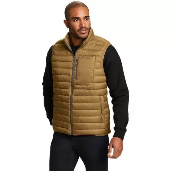 Eddie Bauer Mens StratusTherm Down VestBronze