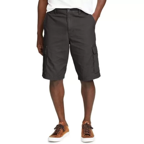 Eddie Bauer Mens Timberline 20 Ripstop Cargo ShortsDark Smoke