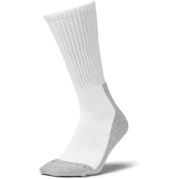 Eddie Bauer Mens Trail COOLMAX Crew SocksWhite