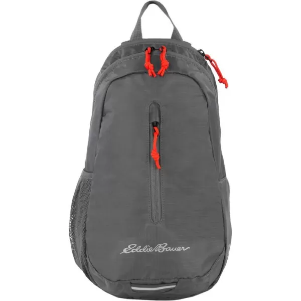 Eddie Bauer Stowaway Packable 10L Sling 30 Made from Polyester with Lightly Padded Shoulder StrapDark Smoke