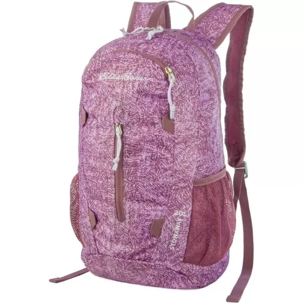 Eddie Bauer Stowaway Packable BackpackMade from Ripstop Polyester Sprig 20LLilac