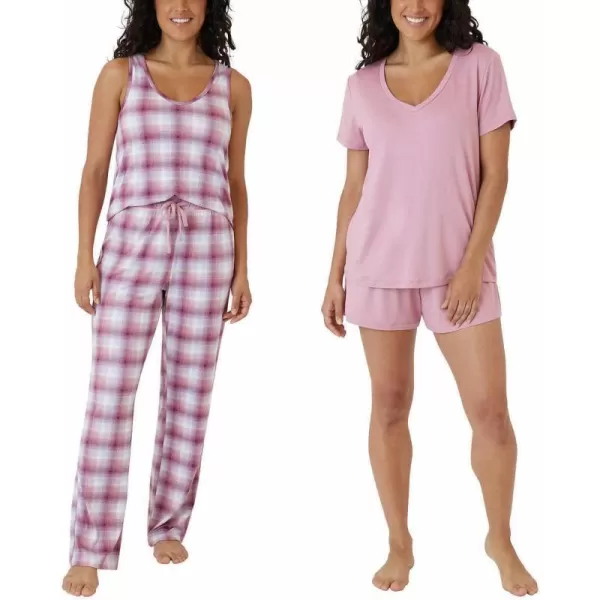 Eddie Bauer Women 4Piece Pajama Set as1 alpha m regular regular Tea RoseEddie Bauer Women 4Piece Pajama Set as1 alpha m regular regular Tea Rose