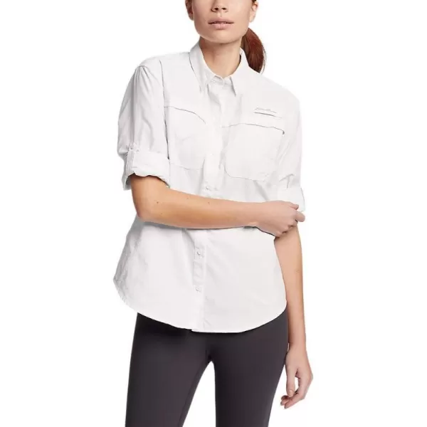 Eddie Bauer Womens Adventurer Pro Field ShirtRegular White