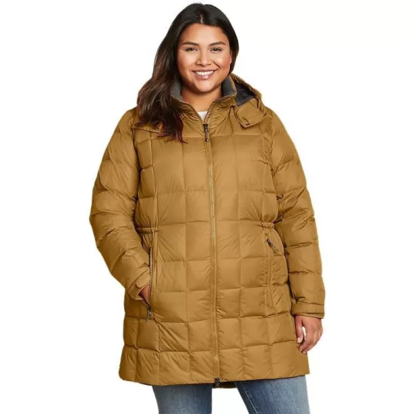 Eddie Bauer Womens Altamira Down ParkaPlus Bronze