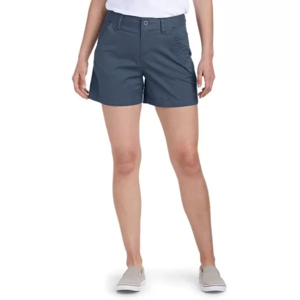 Eddie Bauer Womens Aspire Chino ShortsDusted Indigo