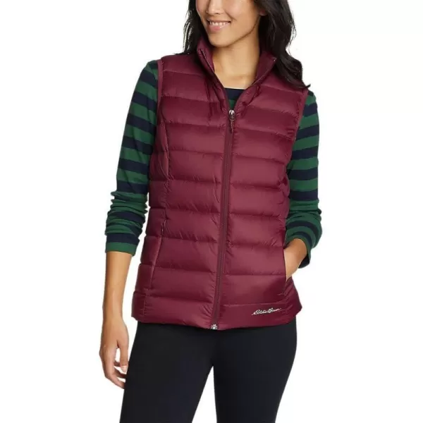 Eddie Bauer Womens CirrusLite Down VestDark Berry