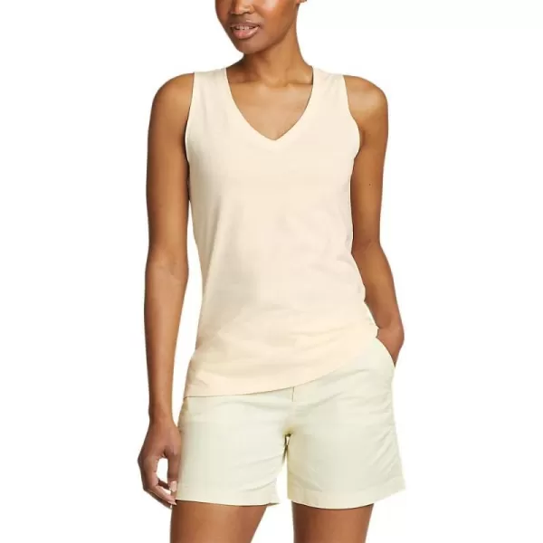 Eddie Bauer Womens Coast and Climb VNeck Tank TopIvory