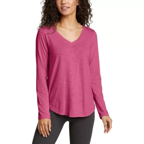 Eddie Bauer Womens Concourse LongSleeve ShirtBerry