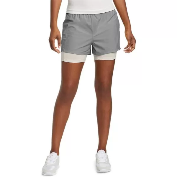 Eddie Bauer Womens Cove Trail ShortsRegular Frost Gray