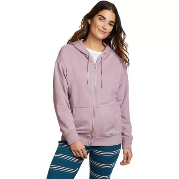 Eddie Bauer Womens Cozy Camp FullZip HoodiePetite Dusty Iris