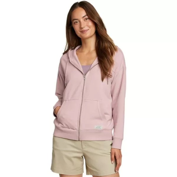 Eddie Bauer Womens Cozy Camp FullZip HoodiePetite Pale Lavendar