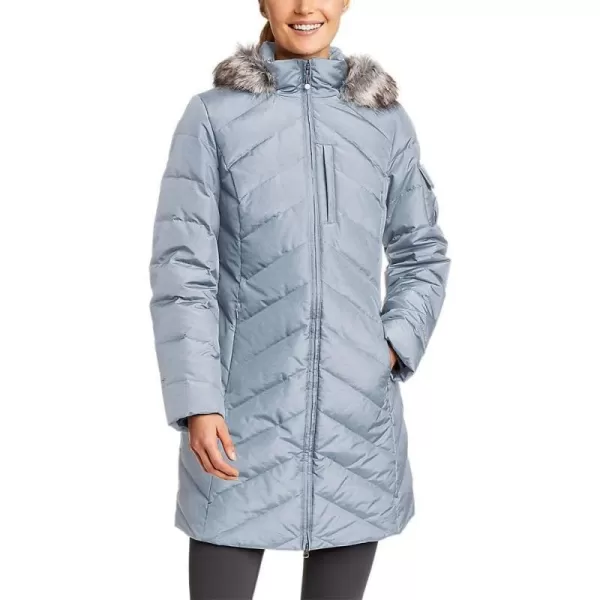 Eddie Bauer Womens Crystal Ridge Down ParkaBlue Smoke