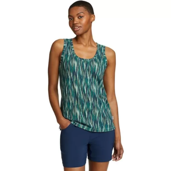 Eddie Bauer Womens Everday Essentials Tank Top  PrintPlus Dusty Jade