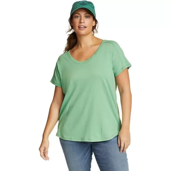 Eddie Bauer Womens Everyday Essentials ShortSleeve TShirtSeaglass