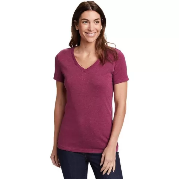 Eddie Bauer Womens Favorite ShortSleeve VNeck TShirtPort