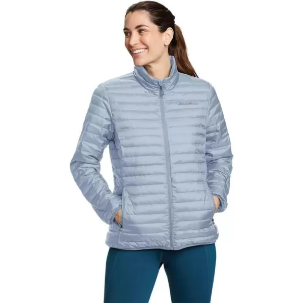 Eddie Bauer Womens Microlight Down JacketBlue Smoke