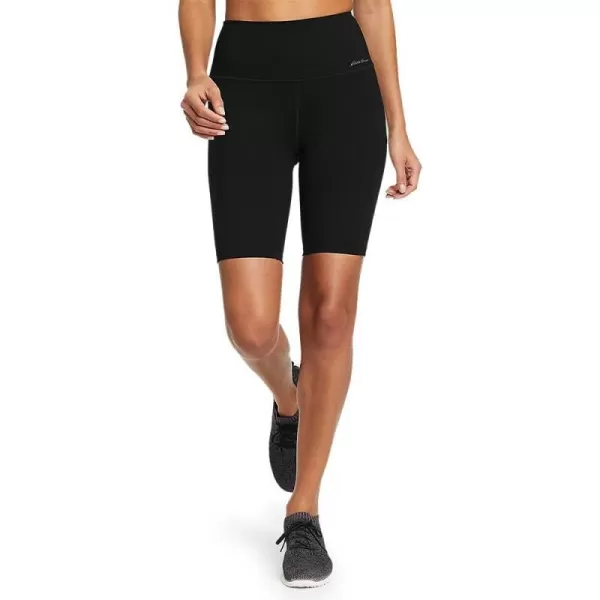 Eddie Bauer Womens Movement Lux Biker ShortsBlack