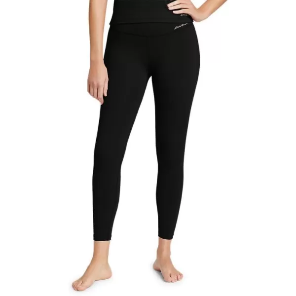 Eddie Bauer Womens Movement Lux HighRise 78Length LeggingsRegular Black