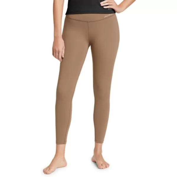 Eddie Bauer Womens Movement Lux HighRise 78Length LeggingsTall Antique Brown