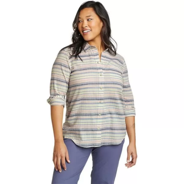 Eddie Bauer Womens Packable LongSleeve ShirtPlus Jute