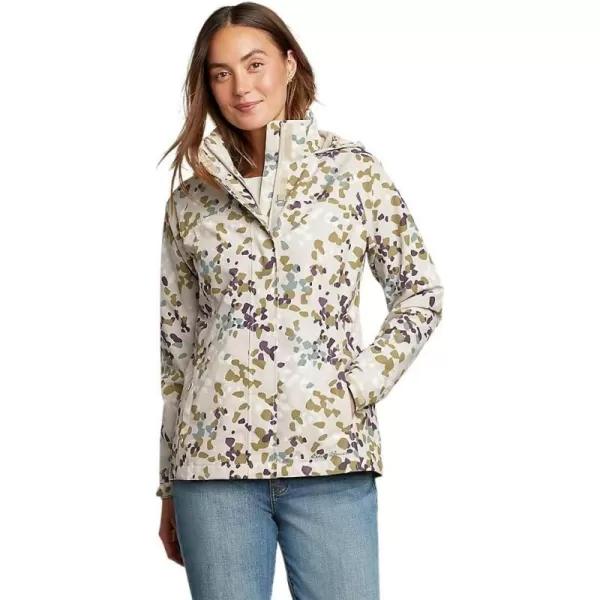 Eddie Bauer Womens Packable Rainfoil JacketEcru