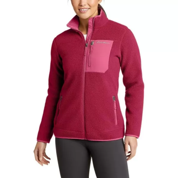 Eddie Bauer Womens Quest 300 Fleece JacketDark Pink