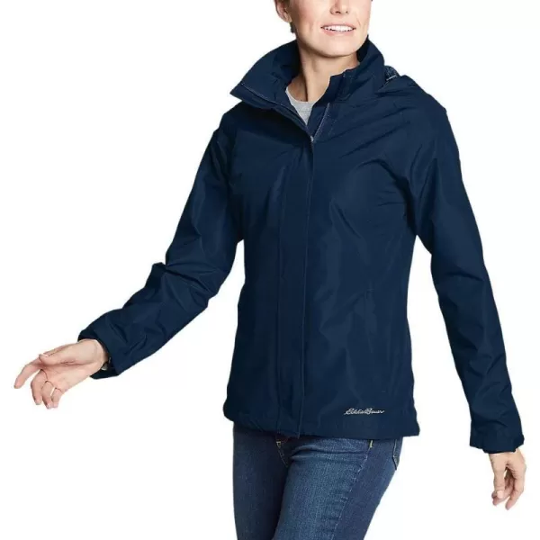 Eddie Bauer Womens Rainfoil Packable Jacket Med Indigo Regular XLEddie Bauer Womens Rainfoil Packable Jacket Med Indigo Regular XL