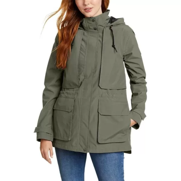 Eddie Bauer Womens Rainfoil ParkaSprig