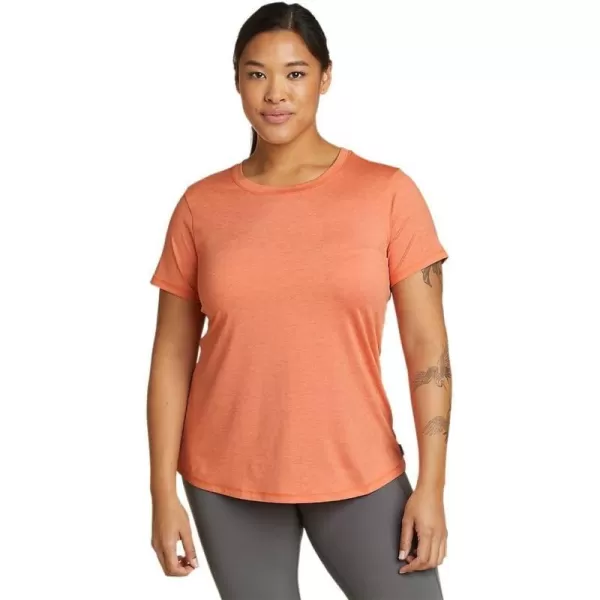 Eddie Bauer Womens Resolution ShortSleeve TShirtDusty Coral