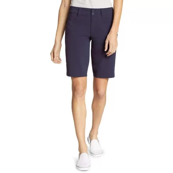 Eddie Bauer Womens Sightscape Horizon Bermuda ShortsAtlantic