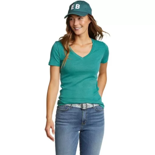 Eddie Bauer Womens Ss Fav VNK TeeDusty Jade