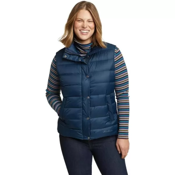 Eddie Bauer Womens StratusTherm Down VestIndigo