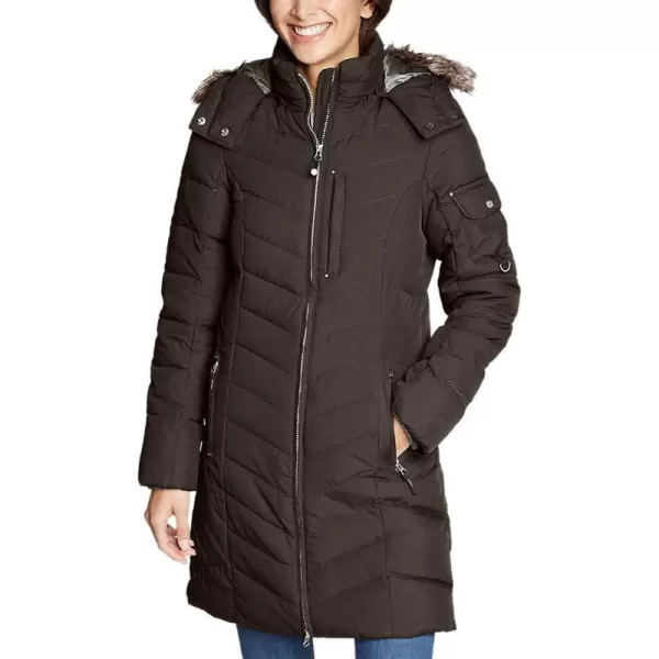 Eddie Bauer Womens Sun Valley Down ParkaRegular Cocoa