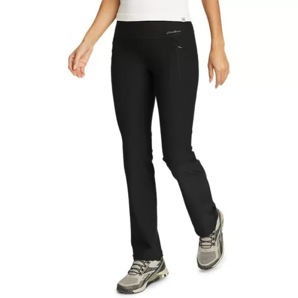 Eddie Bauer Womens Trail Tight Pants  High RiseRegular Black