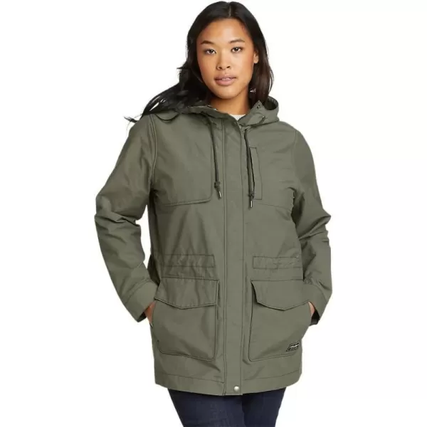 Eddie Bauer Womens Trekker TrenchRegular Capers