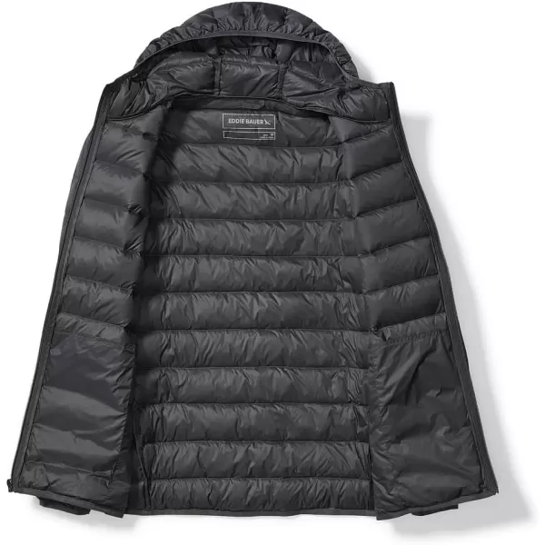 imageEddie Bauer Mens Cirruslite Down JacketHooded Dark Smoke Recycled