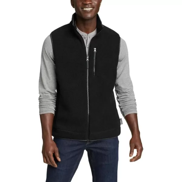 imageEddie Bauer Mens Quest 300 Fleece VestBlack